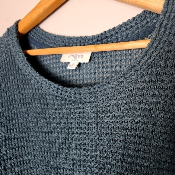 Umgee Open Knit Oversized Sweater Pullover - Picture 5 of 10